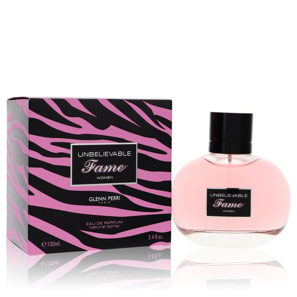 Unbelievable Fame by Glenn Perri Eau De Parfum Spray 3.4 oz for Women