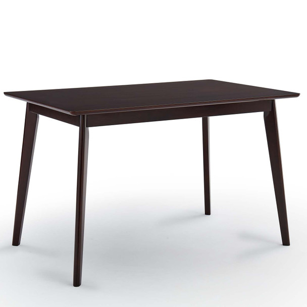 Modway Oracle 47" Rectangle Dining Table EEI-3746-CAP Cappuccino