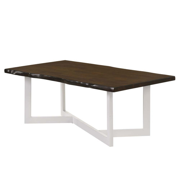 Furniture of America IDF-4142C Krestian X-Cross Base Coffee Table