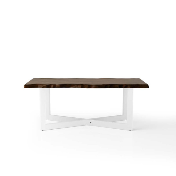 Furniture of America IDF-4141C Baletto X-Cross Base Coffee Table