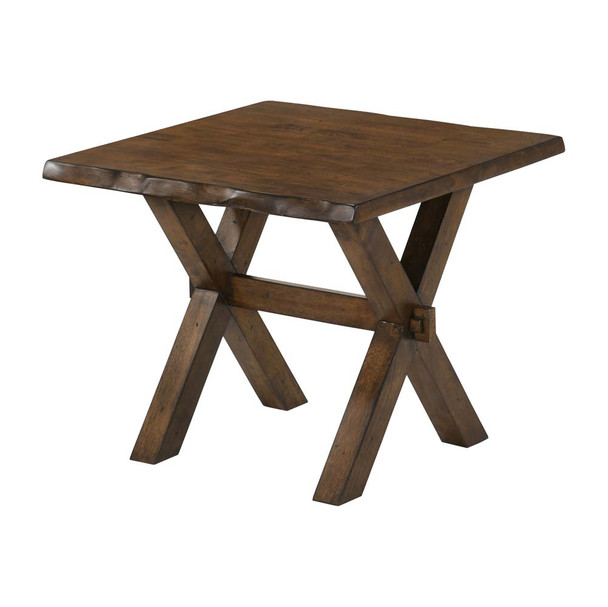 Furniture of America IDF-4346E Bradden X-Cross Base End Table