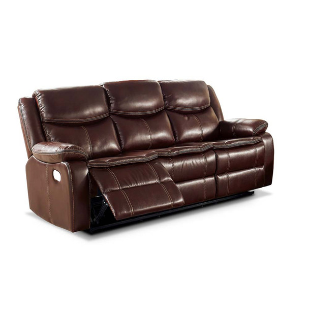 Furniture of America IDF-6343-SF Prestwick Reclining Sofa