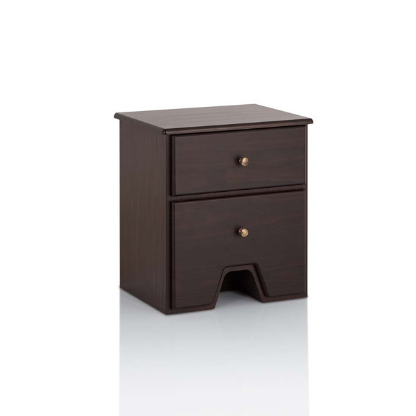 Furniture of America YNJ-15401C5 Reba Contemporary 2-Drawer End Table