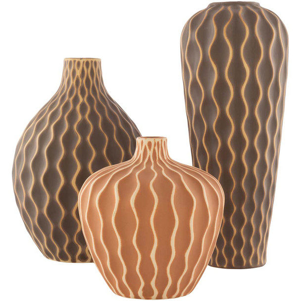 Surya Waves Vase WVS00-SET