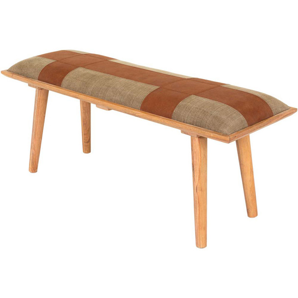 Surya Sacsha Upholstered Bench SHC-002