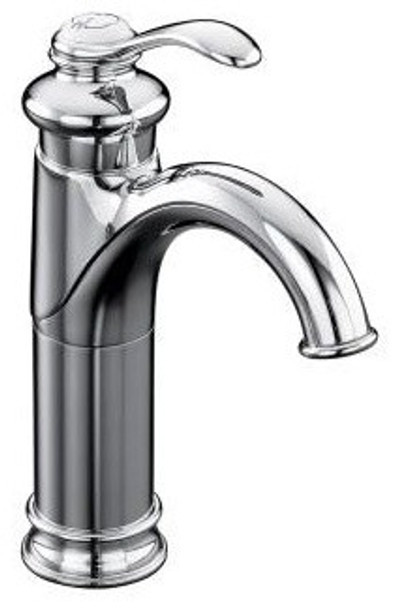 Single handle lavatory faucet in Polish Chrome. F81005-PC