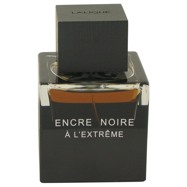 Encre Noire A L'extreme by Lalique Eau De Parfum Spray (unboxed) 3.3 oz for Men