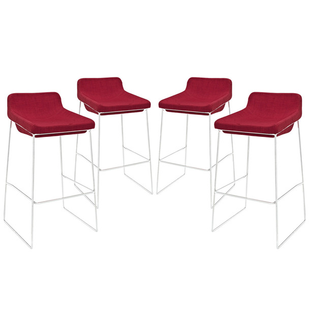 Modway EEI-1365 Garner Bar Stool Set of 4