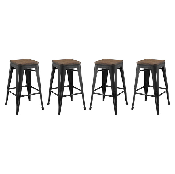 Modway EEI-3959 Promenade Counter Stool Set of 4