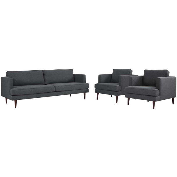 Modway EEI-4081-SET Agile 3 Piece Upholstered Fabric Set