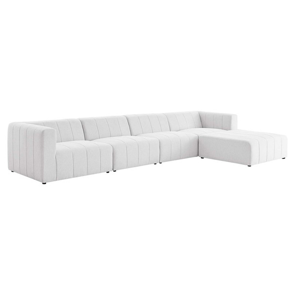 Modway EEI-4520 Bartlett Upholstered Fabric 5-Piece Sectional Sofa
