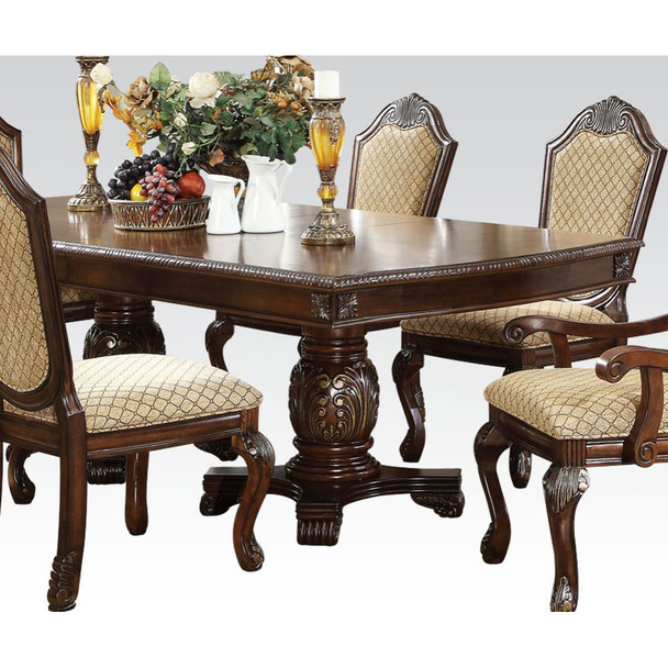 ACME 64075A Chateau De Ville Espresso Dining Table