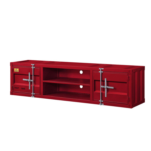 ACME 91895 Cargo Red Tv Stand