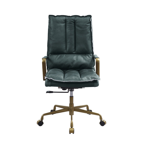 ACME 93166 Tinzud Dark Green Office Chair