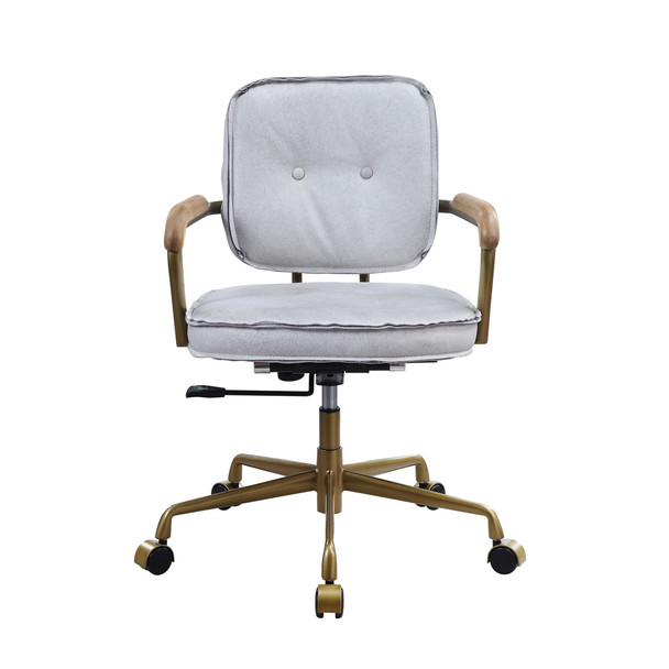 ACME 93172 Siecross White Office Chair