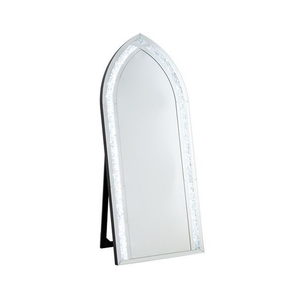 ACME 97981 Noralie Floor Mirror with LED