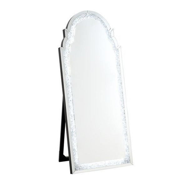 ACME 97982 Noralie Floor Mirror with LED