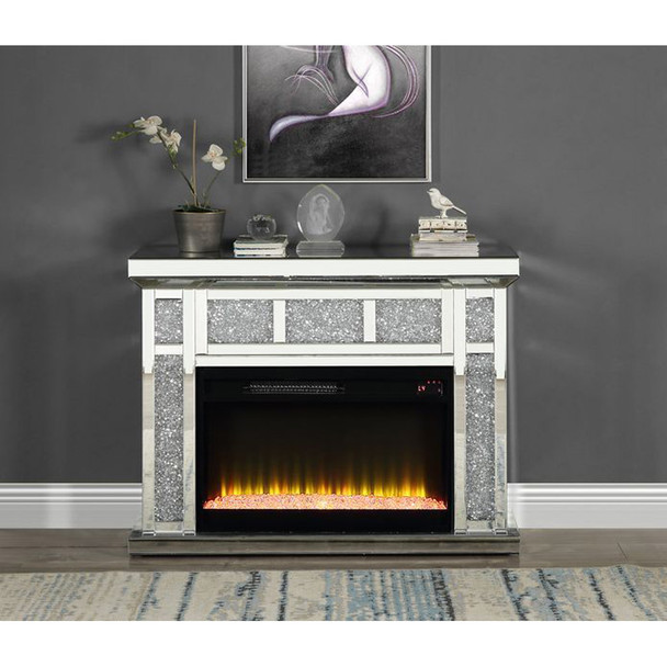 ACME AC00513 Noralie Fireplace with Firecore