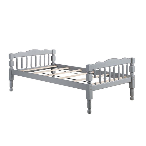 ACME BD00864 Homestead Gray Twin/Twin Bunk Bed