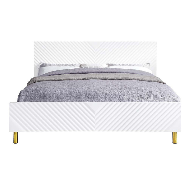 ACME BD01034Q Gaines White Queen Bed