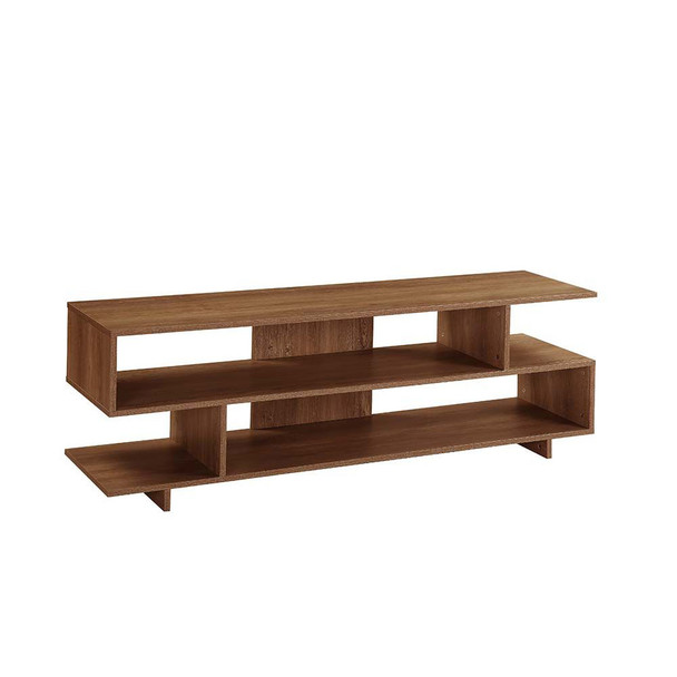 ACME LV00793 Abhay Walnut Tv Stand