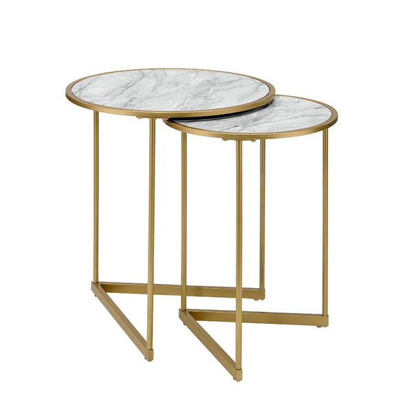 ACME LV01085 Garo Nesting Table