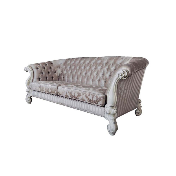ACME LV01394 Versailles Sofa with 7 Pillows