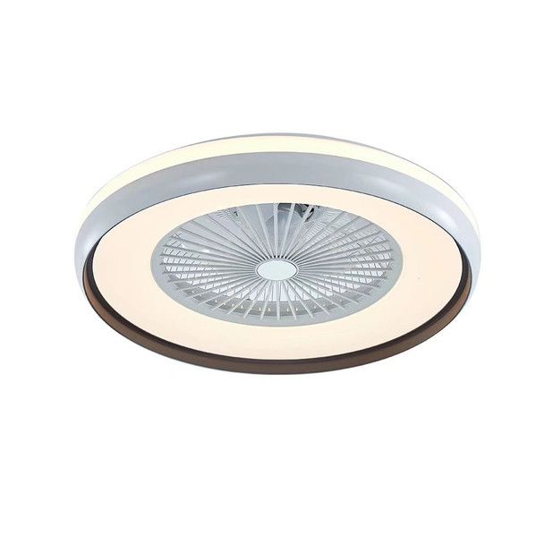 Homeroots Minimalist LED Light With Ceiling Fan 475195