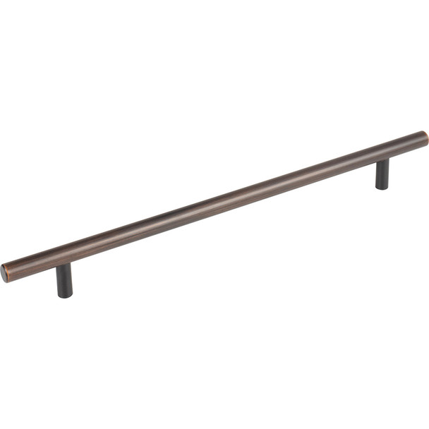 Elements 256 mm Center-to-Center Dark Brushed Bronze Naples Cabinet Bar Pull 336DBB