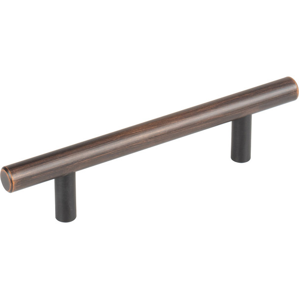 Elements 96 mm Center-to-Center Dark Brushed Bronze Naples Cabinet Bar Pull 156DBB