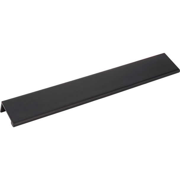 Elements 10" Overall Length Matte Black Edgefield Cabinet Tab Pull A500-10MB