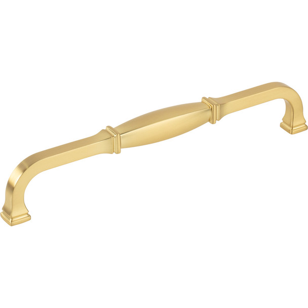 Jeffrey Alexander 192 mm Center-to-Center Brushed Gold Audrey Cabinet Pull 278-192BG