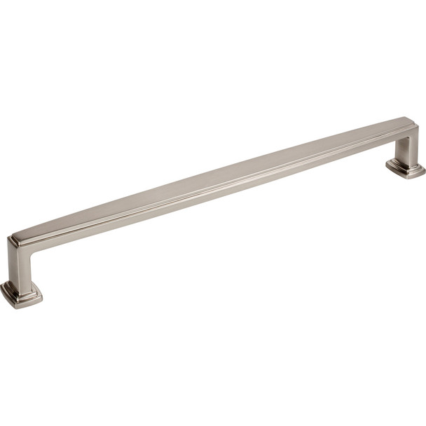 Jeffrey Alexander 12" Center-to-Center Satin Nickel Richard Appliance Handle 171-12SN