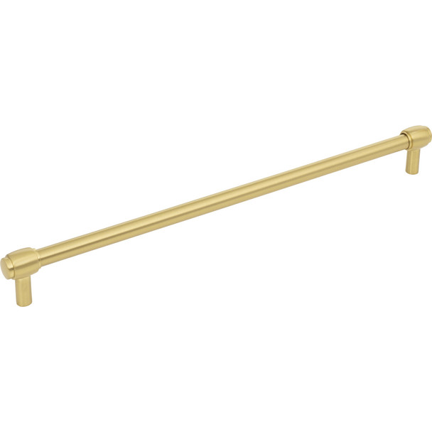 Jeffrey Alexander 305 mm Center-to-Center Brushed Gold Hayworth Cabinet Bar Pull 885-305BG