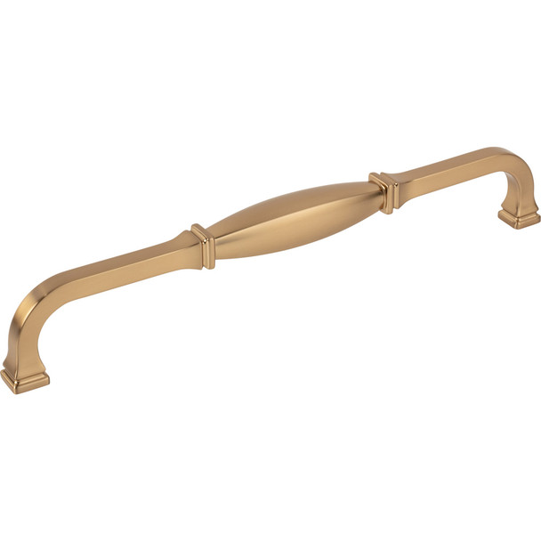 Jeffrey Alexander 12" Center-to-Center Satin Bronze Audrey Appliance Handle 278-12SBZ