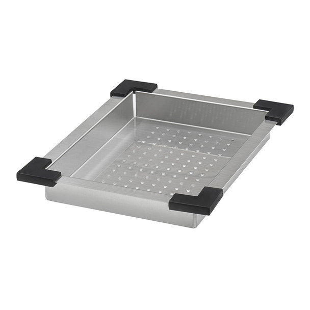 Ruvati Lower-Tier Shallow Colander for Double Ledge Dual Tier Workstation Sinks - RVA1322