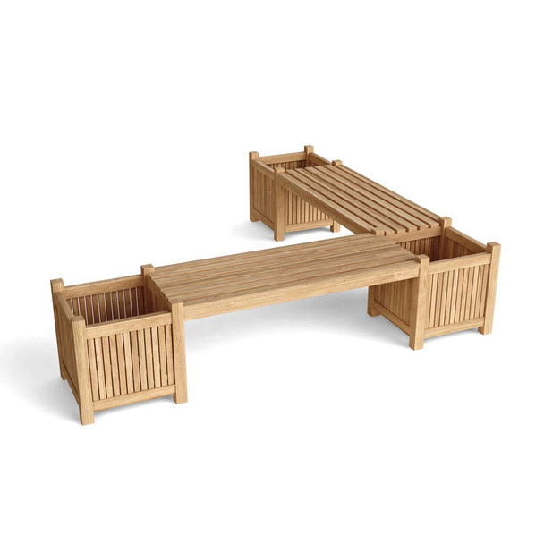 Anderson Planter Bench (2 bench + 3 planter box) - BH-7121PL