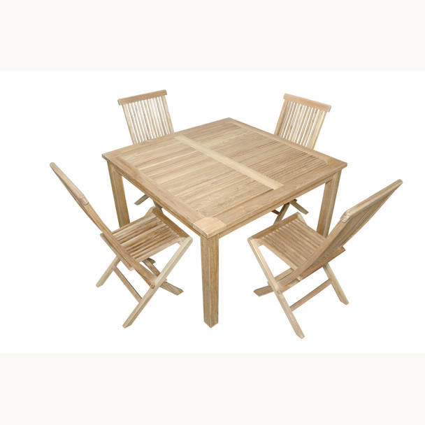 Anderson Windsor Classic Chair 7-Pieces Folding Dining Set - Set-104