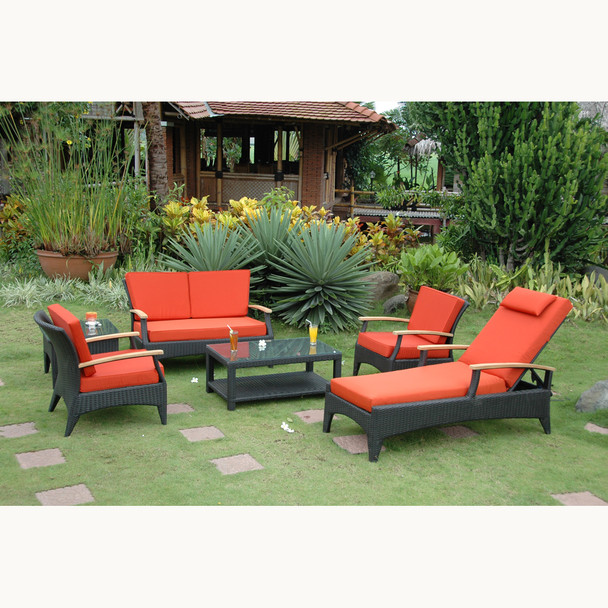 Anderson Bellagio 6-Pieces Deep Seating Set - SR-016DS