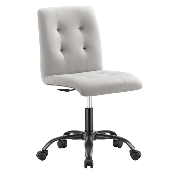 Modway Prim Armless Vegan Leather Office Chair EEI-4975