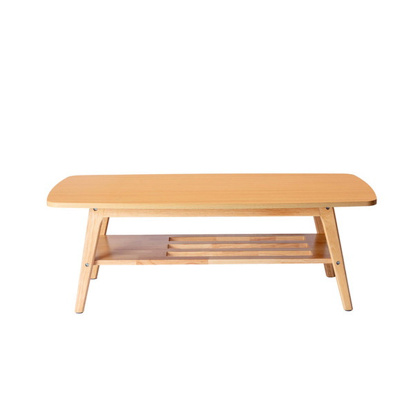 Lilola Home Bahamas Natural Light Oak Coffee Table 98873