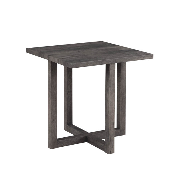 Lilola Home Moseberg Rustic Wood End Table 98014