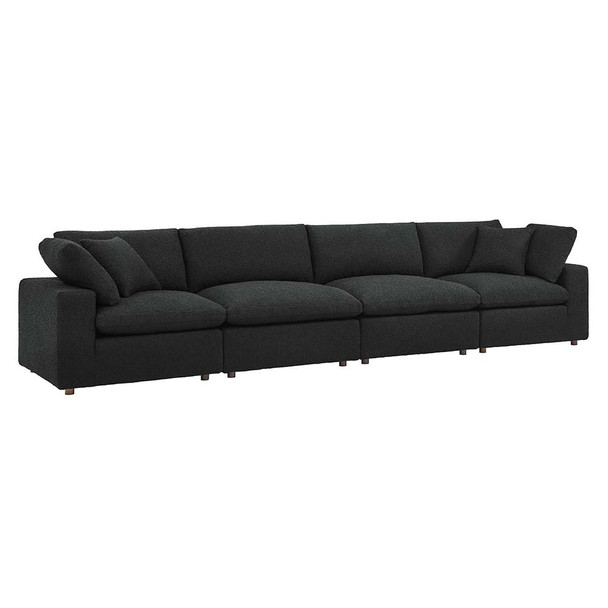 Modway Commix Down Filled Overstuffed Boucle Fabric 4-Seater Sofa - EEI-6364