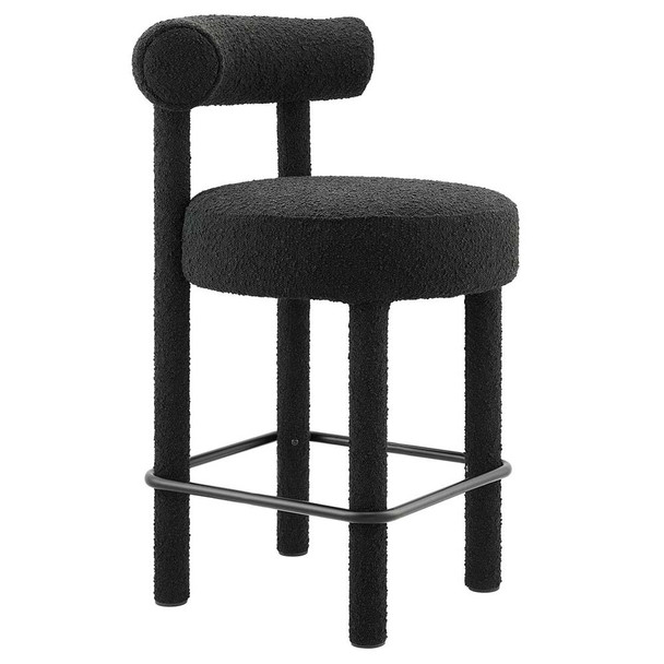 Modway Toulouse Boucle Fabric Counter Stool - EEI-6383