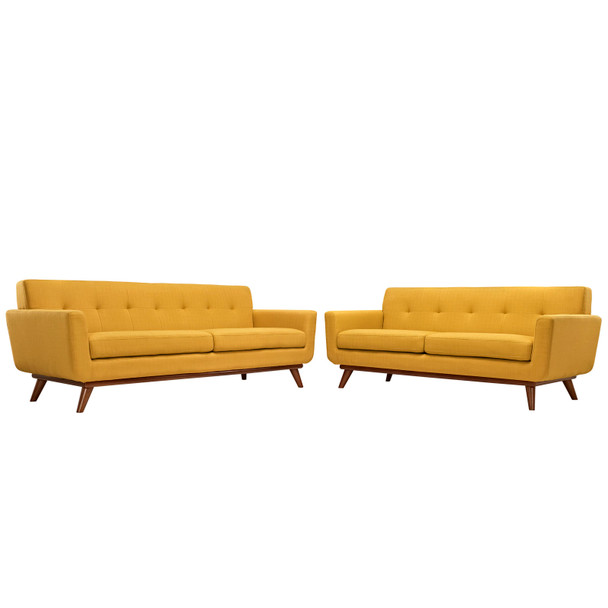 Modway Engage Loveseat and Sofa Set of 2 EEI-1348-CIT