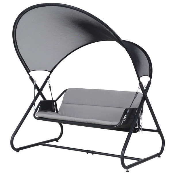 Deko Living Outdoor Patio Swing Chair with Canopy - COP20204