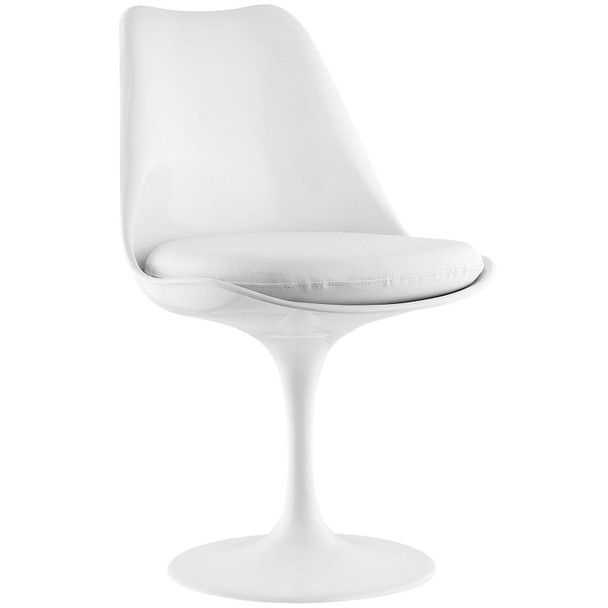 Modway Lippa Dining Vinyl Side Chair EEI-1594-WHI White