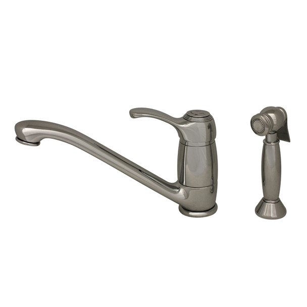 Whitehaus Metrohaus Single Lever Faucet With Matching Side Spray - WH23574-C