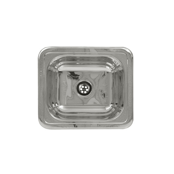 Whitehaus Rectangular Drop-In Entertainment/Prep Sink With A Smooth Surface - WH693ABL