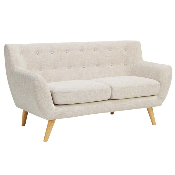 Modway Remark Upholstered Fabric Loveseat EEI-1632-BEI Beige